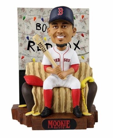 Mookie Betts Boston Red Sox Stranger Things Alphabet Wall Bobblehead MLB Cover