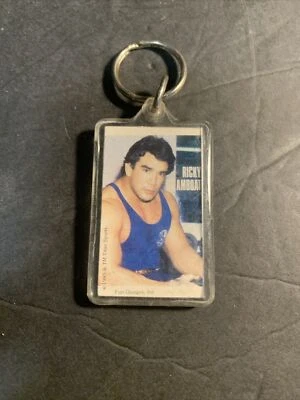 Llavero Ricky Steamboat 1985 WWWF WWF WWE buen estado Foto 1 de 3
