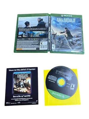 Microsoft Xbox One CIB Complete TESTED Final Fantasy XV - Image 1 of 3