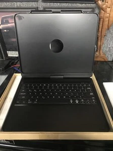 F17 Kabellose Tastatur für iPad Pro 12,9" Touchpad, Hintergrundbeleuchtung, 360 Horiz. drehbar - Bild 1 von 7
