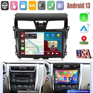 10.1" For Nissan Altima 2013-2018 Apple Carplay GPS Android Car Stereo Radio FM - Bild 1 von 12