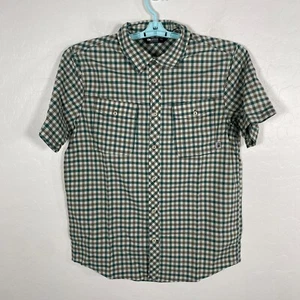 Outdoor Research Shirt Mens Medium Green Outdoor Hiking Wanderer Short Sleeve - Picture 1 of 10
