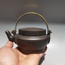 5.5" Chinese Yixing Zisha Pottery Grouan Clay 320CC Hand Made Ti Liang Teapot