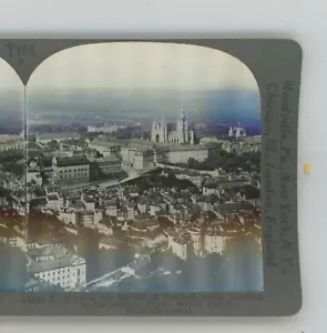 Praga Capitale della Cecoslovacchia Antico Palazzo Reale Keystone Stereoview - Foto 1 di 3