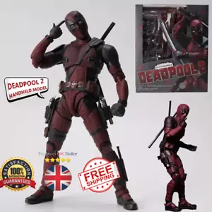 S.H. Figuarts Deadpool 2 Deadpool Marvel 6" SHF Action Figure KO Ver Boxed UK - Picture 1 of 7