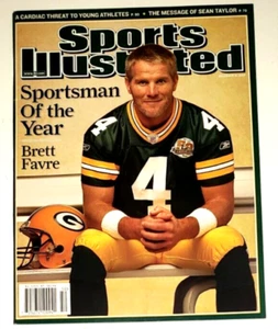 Sports Illustrated Dec 10, 2007 Vol 107 No 23 Brett Favre, Sean Taylor, NHL City - Picture 1 of 14