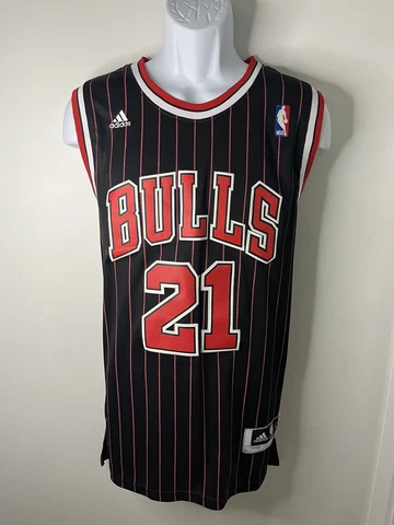 Adidas Authentic Jimmy Butler Jersey Chicago Bulls Size L+2 Black Rare Cover