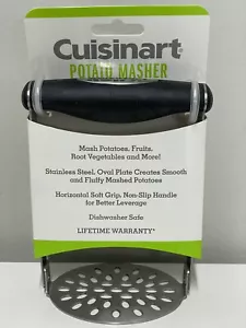 Cuisinart Handle Potato Masher Fruits Vegetables Stainless Steel Non Slip Handle - Picture 1 of 6