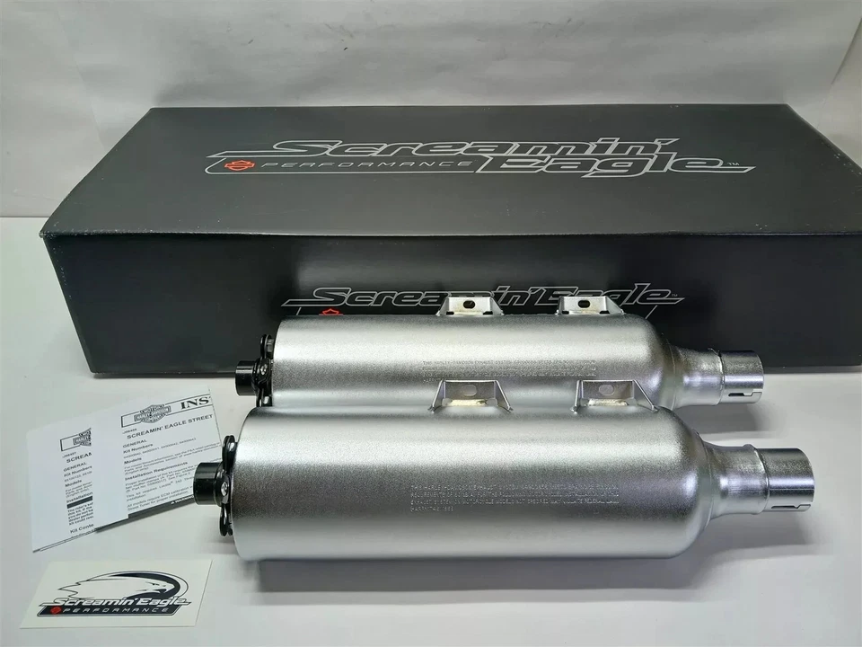 Silenciadores de escape Harley-Davidson Fat Bob 114 107 FXSB/FXSBS Screamin Eagle 18-23 Foto 1 de 4