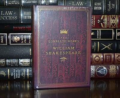 The Complete Works of William Shakespeare New Sealed Hardcover Collectible Foto 1 de 3