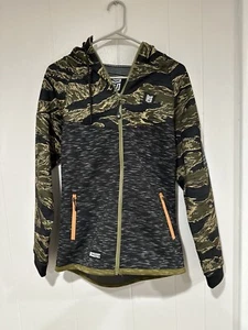 Freedom Industries Hoodie Mens NEW SMALL Black Full Zip Tactical Jacket Sweater - Picture 1 of 3