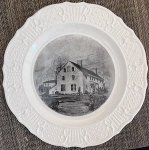 Hawkins Mount House Stony Brook Long Island -10" Souvenir Plate - Delano Studios - Picture 1 of 6