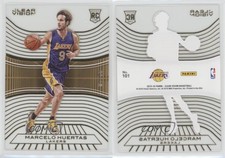 2015-16 Panini Clear Vision Rookies Gold /10 Marcelo Huertas #101 Rookie RC