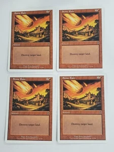 Juego de Magic The Gathering 4x Stone Rain (7a Edición/Rojo/C) - BGM - Imagen 1 de 2