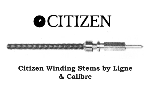 1x Vástago de cuerda Citizen de Ligne & Calibre [Lista desplegable] -- Nuevo de Lote Antiguo Foto 1 de 1