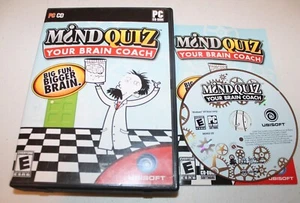 Mind Quiz: Your Brain Coach (PC, 2007) Rated E, Ubisoft, Stimulating Mini-Games - Picture 1 of 2