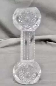 Antiguo Cuchillo Maestro Grande Americano Corte Brillante Cristal Descanso - Imagen 1 de 8