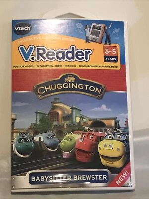 Vtech V.Reader Chuggington Babysiter Brewster-Interactive E-Book-Ages:3-5 Years - Image 1 of 3