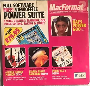 MACFORMAT Vintage CD-Rom VIEWOFFICE POWER SUITE Full Software + demos 2001 Rare - Picture 1 of 2