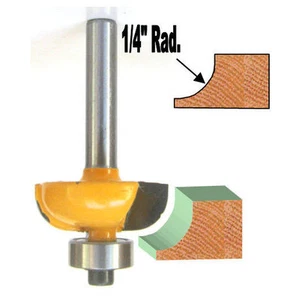 1 pc 1/4 SH Convex Cove with 1/4" Radius 3/8" High Router Bit S - Picture 1 of 8