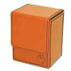 12 BCW Padded Leatherette Deck Case LX Orange