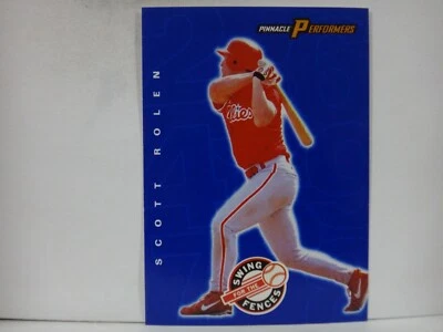1998 Pinnacle Performers Swing for the Fences Game Rules Scott Rolen #45 HOF - Image 1 of 2