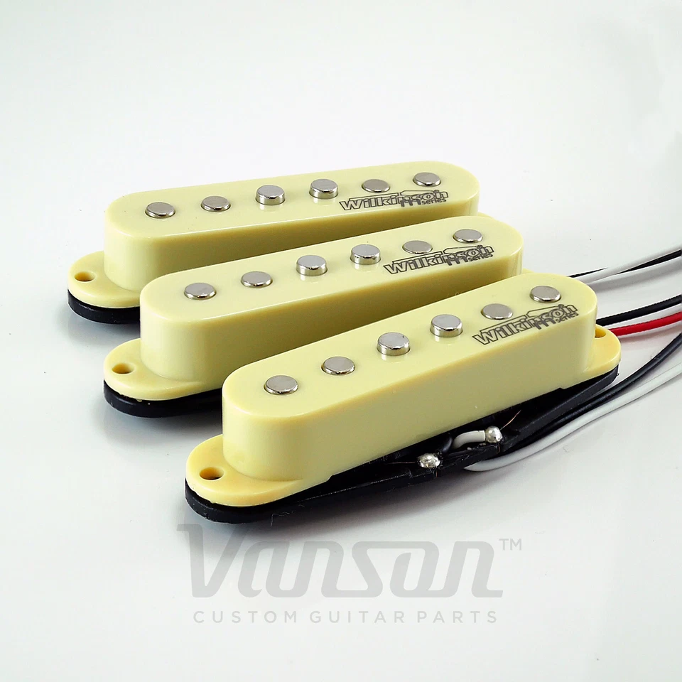 Set of Wilkinson Vintage 60's Single Coil Pickups for Strat* White MWVS
