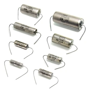 4x K40Y-9 PIO Kondensatoren 0,015uF - 0,22uf 400V Papier in Öl - Audio Verstärker - UdSSR - Bild 1 von 13