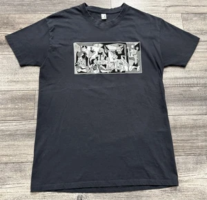 Futurama Pablo Picasso Kunst Stil Shirt Erwachsene Größe Medium Cartoon Y2K 2000er grau - Bild 1 von 6