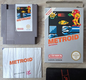 NES - Metroid - Nintendo Spiel - OVP CIB