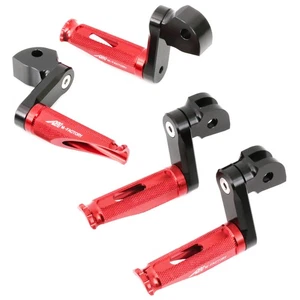 Red 40mm Adjustable Front Rear Foot Pegs MFP For XSR 700 16 17 18 - Bild 1 von 5
