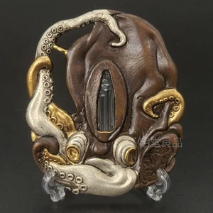 Espada Tsuba japonesa guardia katana adornos samurai antiguo de Japón #578 - Imagen 1 de 6