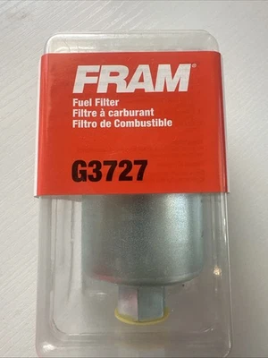 Filtro de combustible FRAM G3727 número de reorden G3727DP nuevo y sellado Foto 1 de 2