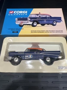 Corgi Classics 51304 Chevrolet Police Car Nassau County Ltd Edition #2360/3900 - Picture 1 of 13