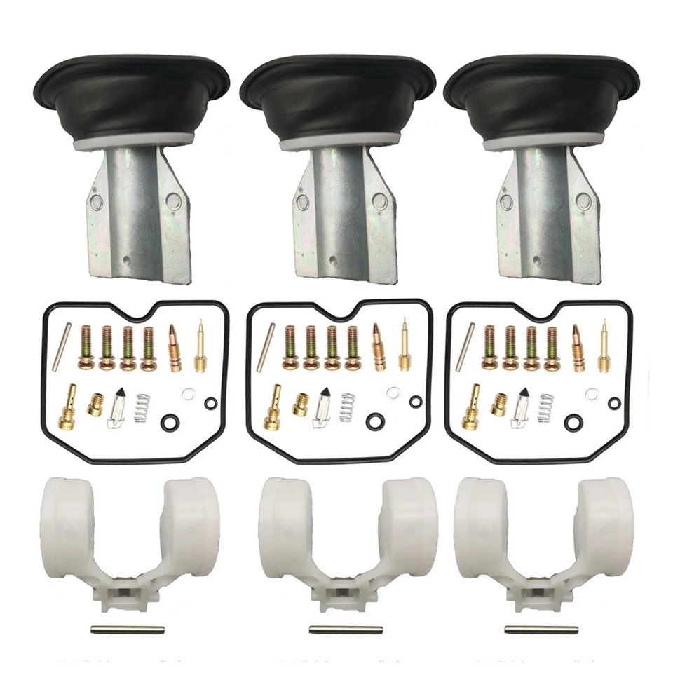 3 x PARA Triumph Keihin Legend TT 98-01 Carburador Reparación Carburador Reconstrucción Kit Flotador Foto 1 de 4