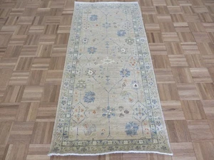 2'6 x 5'6 Runner Hand Knotted Beige Peshawar Oriental Rug G16079 - Picture 1 of 10