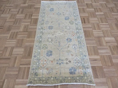 2'6 x 5'6 Runner Hand Knotted Beige Peshawar Oriental Rug G16079 - Image 1 of 4