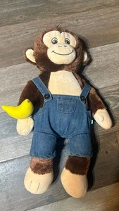 Costruisci un orso scimmia sorridente con tuta e banana BAB - Foto 1 di 7