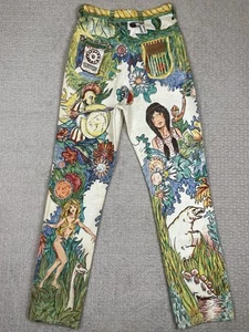 Jeans Wrangler Misses Vintage Años 60 Talla 26x30 AOP Hippie Boho Psychadelic Deadhead - Imagen 1 de 18