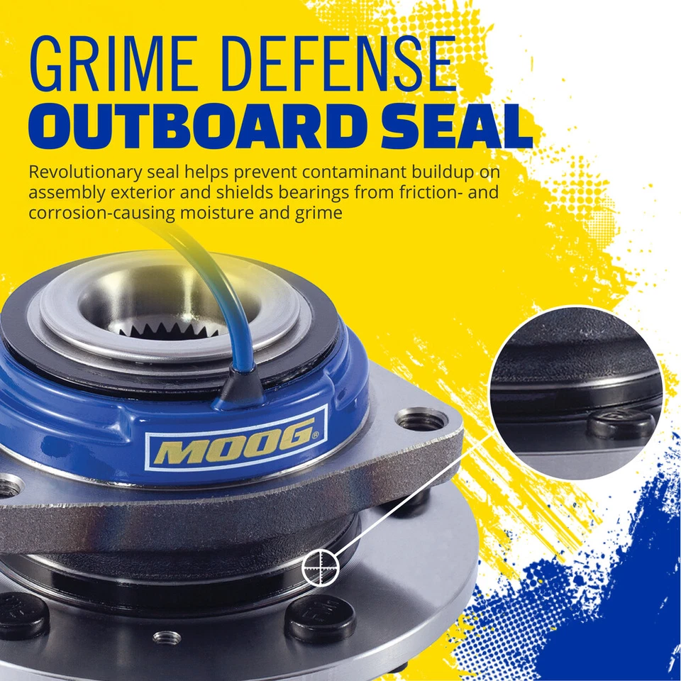 Conjunto de cojinete de rueda y buje MOOG Moog 513198 para Cadillac SRX 04-09 Foto 1 de 1