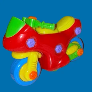 HEMOTON Take Apart Motorrad Spielzeug bunt Früherziehungsfahrzeug Ersatz - Bild 1 von 5