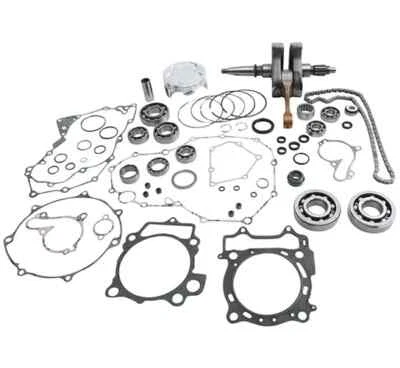Kit completo de pistón de junta del cigüeñal de reconstrucción del motor Vertex Honda CRF250R 05 Foto 1 de 4