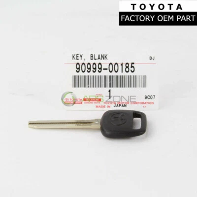 FACTORY TOYOTA 4RUNNER RAV4 T100 UNCUT BLANK NON PROGRAMMABLE KEY 9099900185 OEM - Image 1 of 2