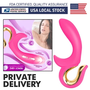 Thrusting Anal Dildo Vibrator Male Prostate Massager Easy Orgasm G Spot Sex Toys - Picture 1 of 9