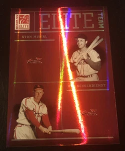 2004 Elite STAN MUSIAL RED SCHOENDIENST MARTY MARION /1500! CARDINALS - Picture 1 of 2