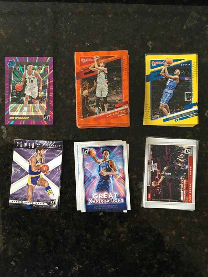 2021-22 Donruss Basketball Inserts, Parallels You Pick Rookies, Stars - Image 1 of 1