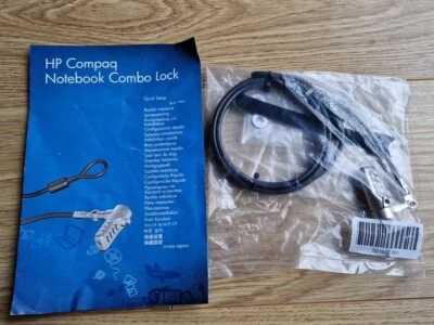 HP COMPAQ OEM New 591627-001 Original Notebook Combo Lock; 4-Digit (AY475UT)  - Image 1 of 4