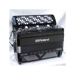Roland FR-4XB BK V-Accordion Button Keyboard Type Black genuine New - Picture 1 of 9