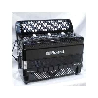 Roland FR-4XB BK V-Accordion Button Keyboard Type Black genuine New - Image 1 of 4