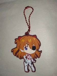 Neon Genesis Evangelion figure rubber key chain Asuka Japan anime z 1 - Picture 1 of 6